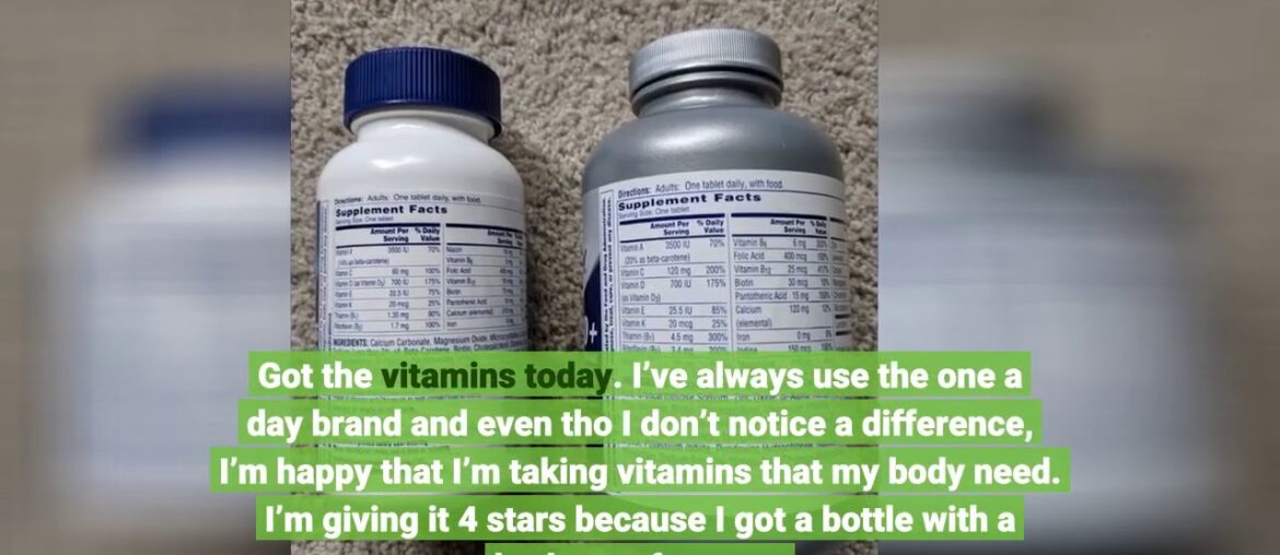 Honest Review: One A Day Men’s Multivitamin, Supplement with Vitamin A, Vitamin C, Vitamin D, V...