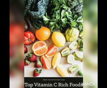 Vitamin  C  rich foods