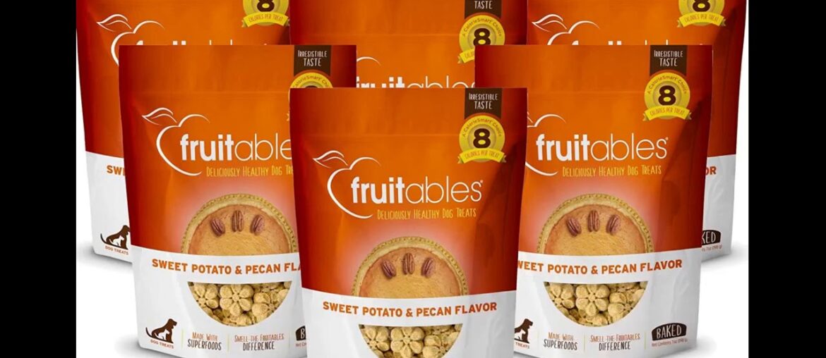 Fruitables Pumpkin Dog Treats, 7oz, Crunch Variety 6-Pack