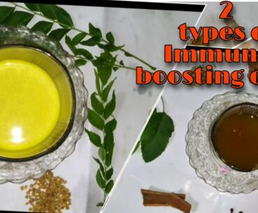 Coronavirus //2 types of Immunity Boosting drink Recipe// Boost your Immune System.
