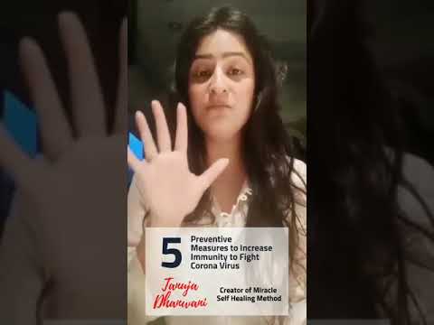 5 Preventive Measures to Increase Immunity to Fight Corona Virus