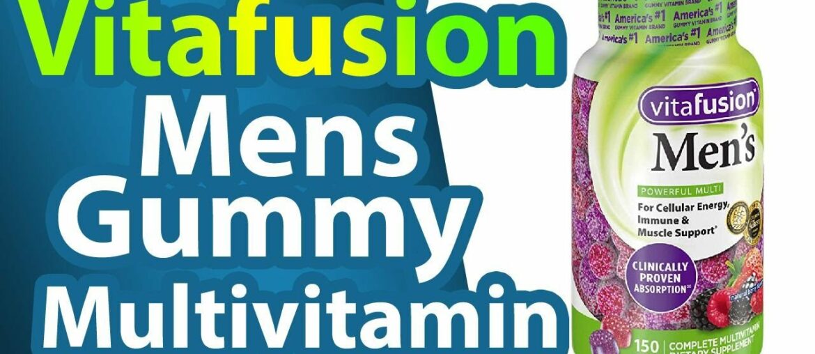 Vitafusion Men's Gummy Vitamins, 150 count, Multivitamin for Men