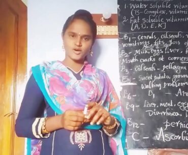 Vitamin deficiency diseases/10th class biology 1st chapter