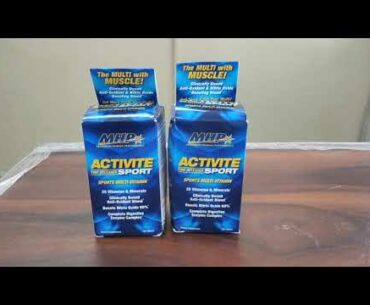 MHP Activite Sport Multi vitamin Review | Time Released Sports Multi vitamin
