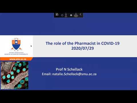 Pharmacy COVID-19 Dialogue - Webinar 9
