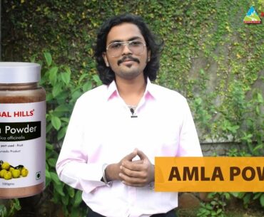 Ayurvedic Amla Powder for Healthy Skin, Hair & Immune System | Herbal Hills Prime