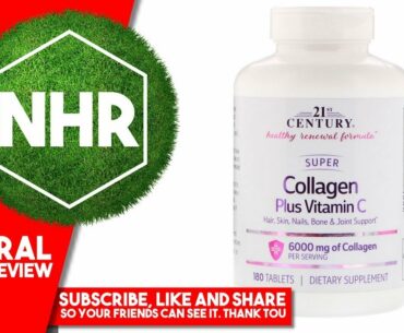 21st Century, Super Collagen Plus Vitamin C, 6,000 mg, 180 Tablets