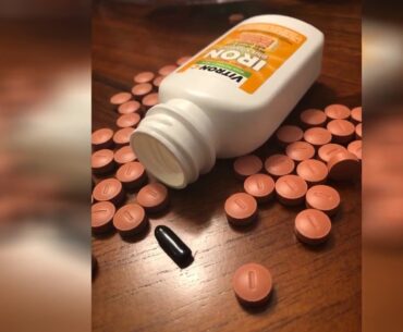 Vitron-C High Potency Iron Supplement with Vitamin C, Boosts Energy, 60 Count