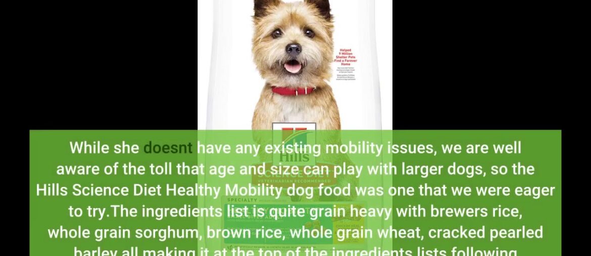 Hills Science Diet Adult Healthy Mobility Large Breed Chicken Meal, Rice & Barley Dry Dog Food...