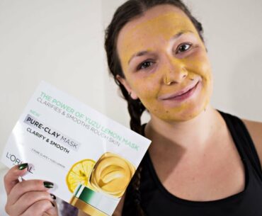 L'oreal clay mask review | Tree of Life Vitamin C Serum Review