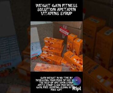 Weight Gain Fitness Solution Apetamin Vitamins Syrup