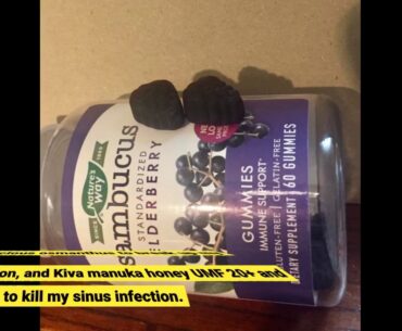 Honest Review: Nature's Way Sambucus Elderberry Gummies, Herbal Supplements with Vitamin C and...