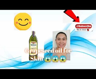 Grapeseed oil for skin massage /Beauty Skin care
