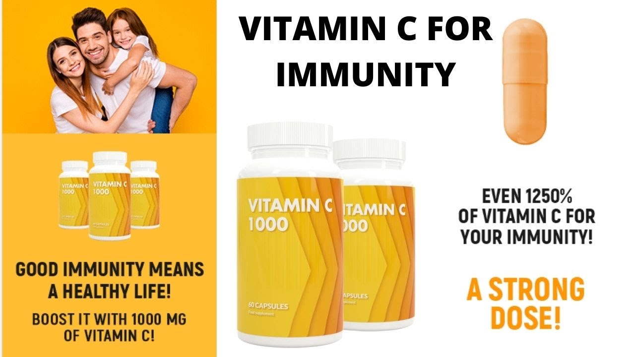 VITAMIN C 1000- THE BEST FOR YOUR IMMUNITY!  VITAMIN C TAKE CARE OF YOUR WHOLE BODY