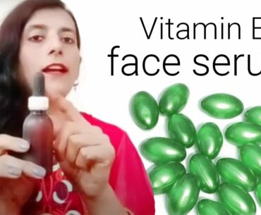 Vitamin E face serum Get Beautiful ,Spotless, glowing Skin At Home