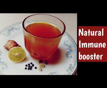 Immunity boosting drink / Turmeric ginger shots / kadha drink recipe
