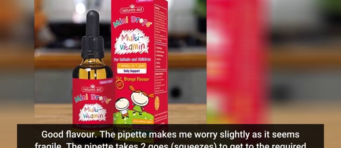 Natures Aid 50ml Multi-Vitamin Drops