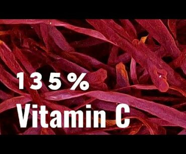 Sanjeevani Saffron Naturals -  Nutrition facts | Vitamin C 135%