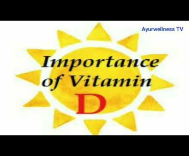 Importance of Vitamin D in food