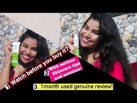 Mamaearth tea tree face wash & Vitamin C face cream genuine review|seriours skincare Advice.| Part1