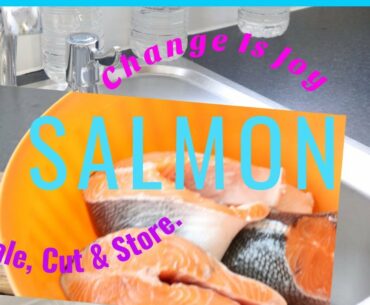 HOW TO PREP SALMON : HEALTHY EATING - FITNESS @ HOME : Change Is Joy.