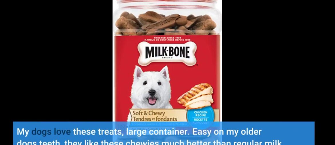 Milk-Bone Soft & Chewy Chicken Recipe Dog Treats 708g