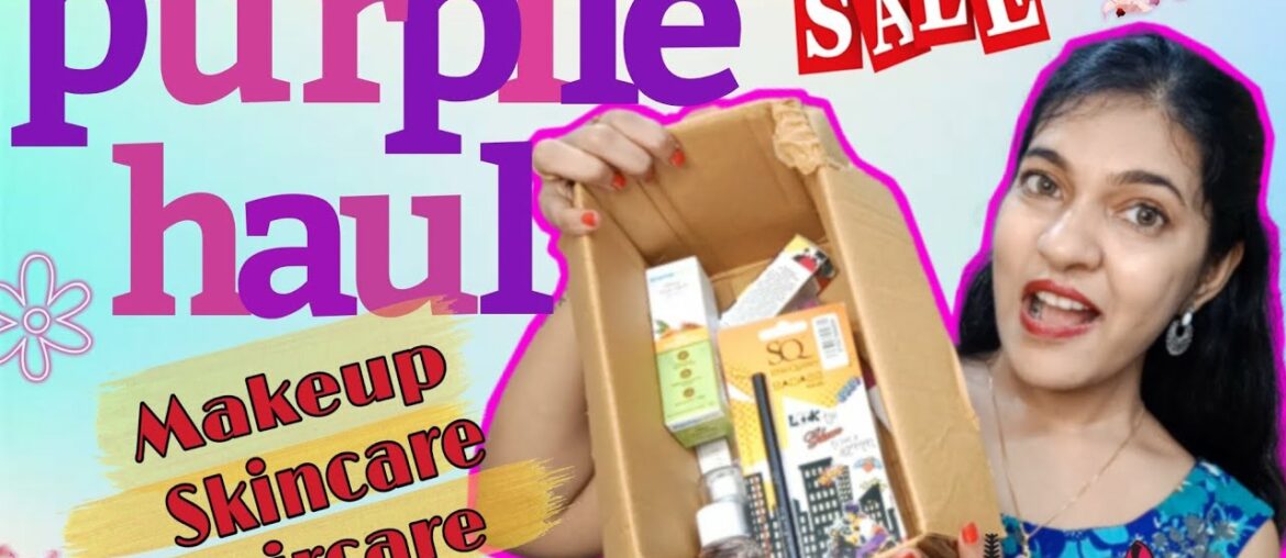 Purplle Haul |Affordable Makeup and Skincare at 50% Discount | I Heart Beauty Sale