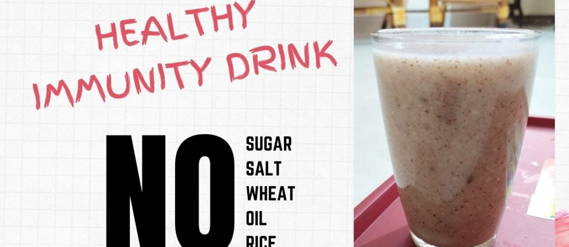 Coronavirus: Immunity drink for all ages | healthy drink | NO SUGAR NO SALT NO OIL