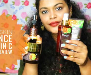 WOW SKIN SCIENCE VITAMIN C RANGE REVIEW IN HINDI