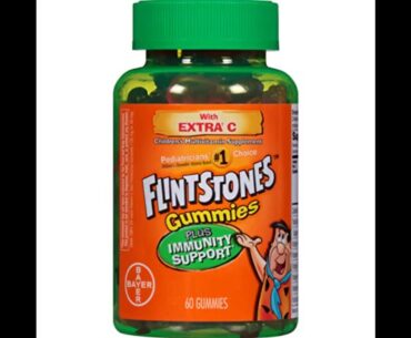 Flintstones Gummies Children's Multivitamin plus Immunity Support, Children’s Multivitamin Supp...