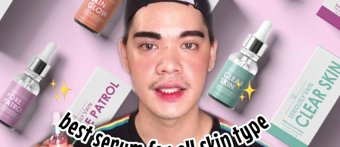 BEST SERUM FOR ALL SKIN TYPE NIACINAMIDE VITAMIN C & HYALURONIC ACID ft. Seriously Vain Official