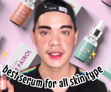 BEST SERUM FOR ALL SKIN TYPE NIACINAMIDE VITAMIN C & HYALURONIC ACID ft. Seriously Vain Official