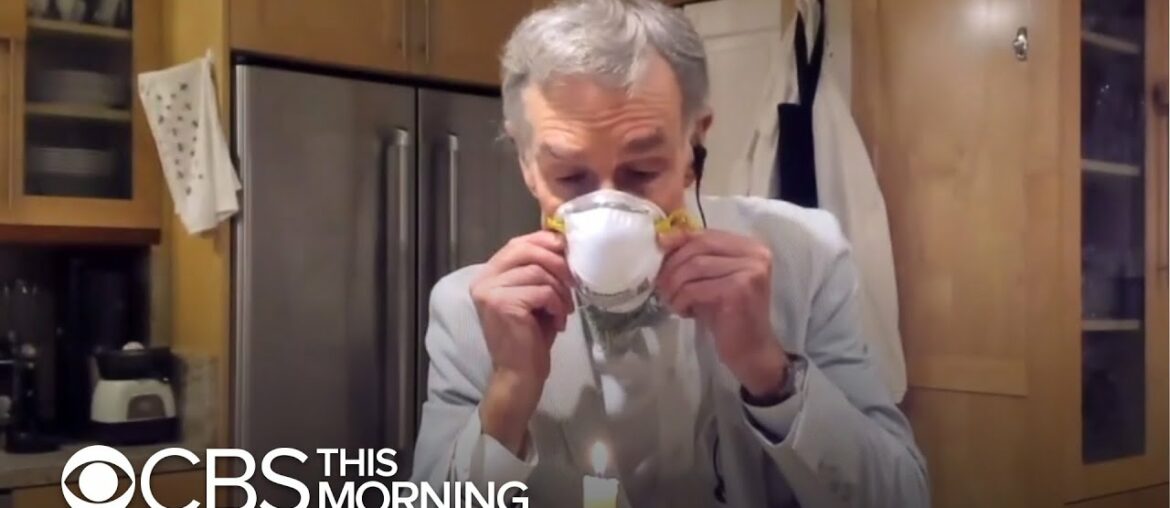 Bill Nye demonstrates why wearing masks protects people from COVID-19