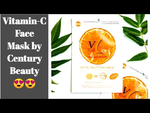 Vitamin-C Facial Whitening Mask By Beauty Century | Skin Care| GITV|