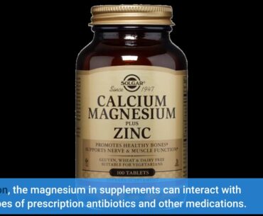 Some Known Factual Statements About Magnesium Calcium + - Vitamins & Supplements