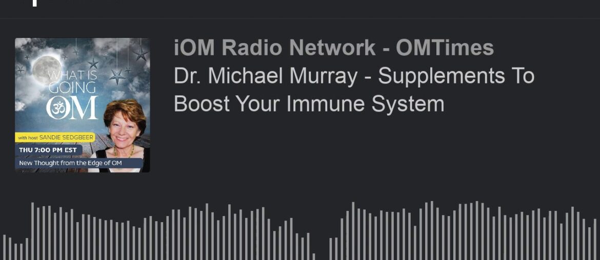 Dr. Michael Murray - Supplements To Boost Your Immune System