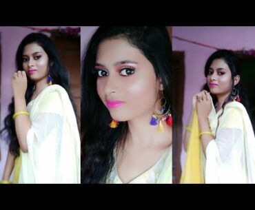 Indian Glam Makeup look //Wo Bhi blue Haven foundation Se /Rani Beauty Zone