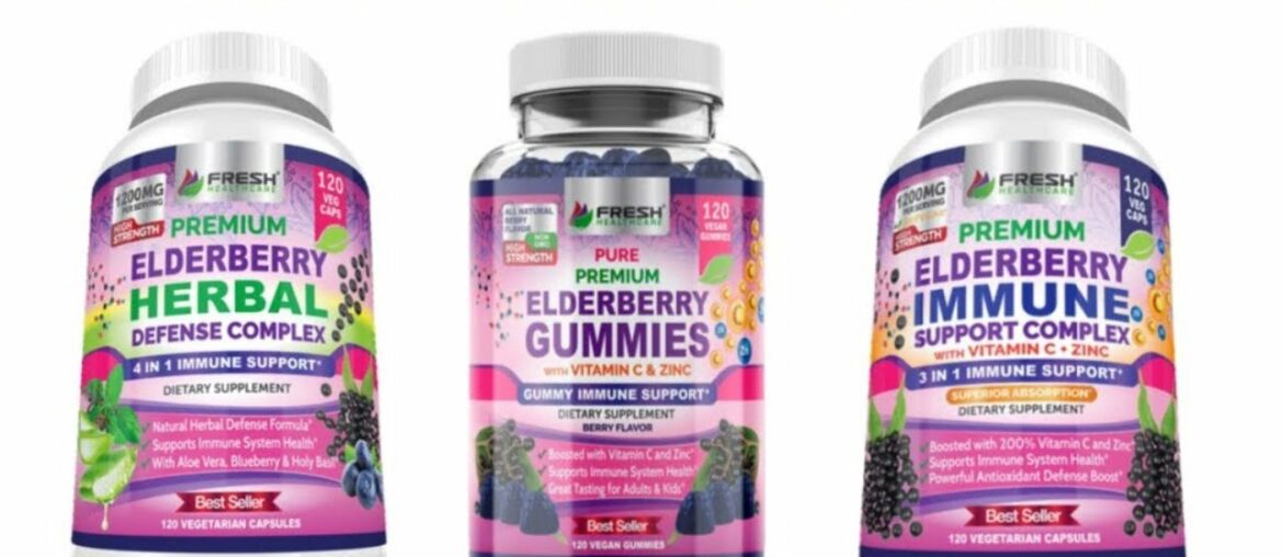 The BEST Elderberry Supplements from FreshBodyMind.com