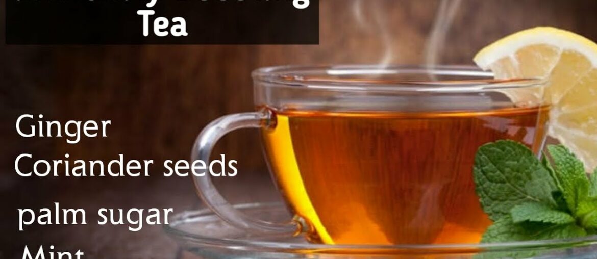 Ginger and Palm Sugar Tea - Increases Immunity, Reduces Cholesterol - Must for COVID