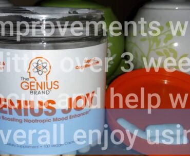 [Review] Genius Joy - Serotonin Mood Booster for Anxiety Relief, Wellness & Brain Support, Noot...