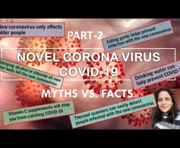 MYTHS VS. FACTS part 2 || NOVEL CORONA VIRUS COVID19 || INDIA LOCKDOWN