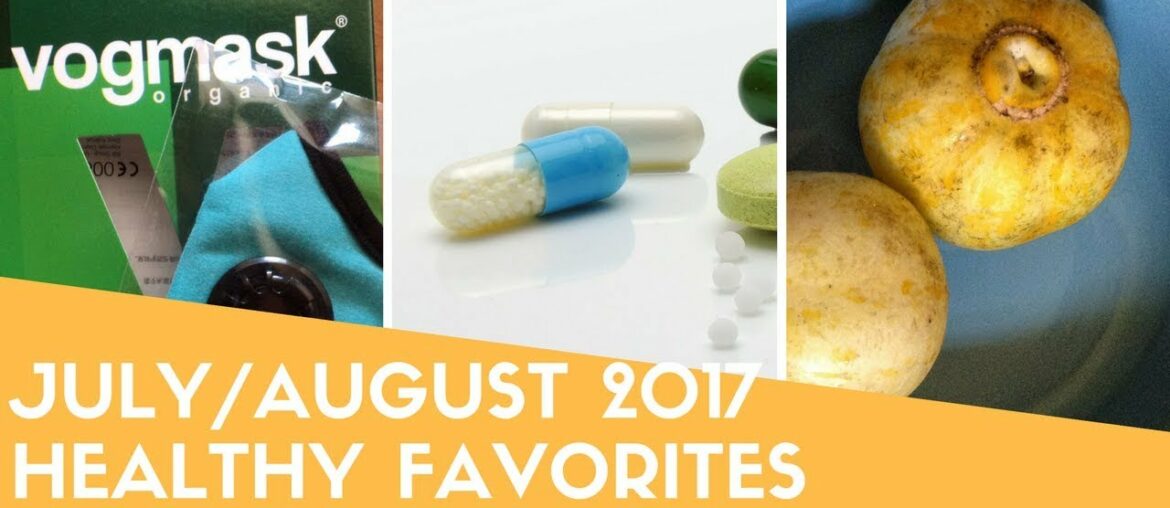 Summer (July/August) 2017 Simple Pure Whole Favorites: Vog Mask, Vitamin D, Lemon Cucumbers