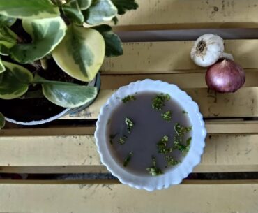Bale Dindu (Banana Stem) Soup |healthy| Nutritious|