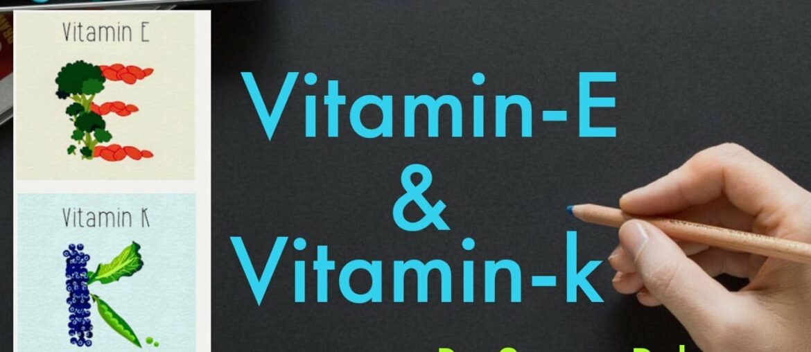 Vitamin E || Vitamin K || active form, functions, RDA, sources, deficiency manifestation || Bengali
