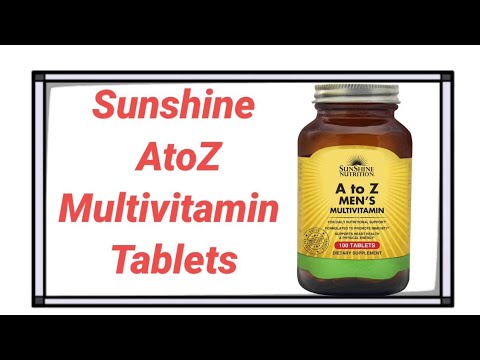 Sunshine AtoZ Multivitamin tablets for energy,stamina,power,immunity uses and benefit|| Medic Health