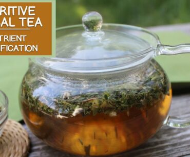 Nutritive Herbal Tea Infusions for Vitamin-Mineral Fortification