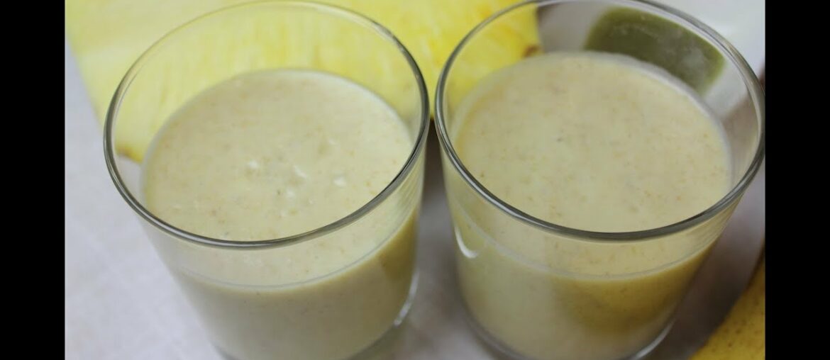 B-Vitamin Pineapple Smoothie | Raw Vegan Recipe