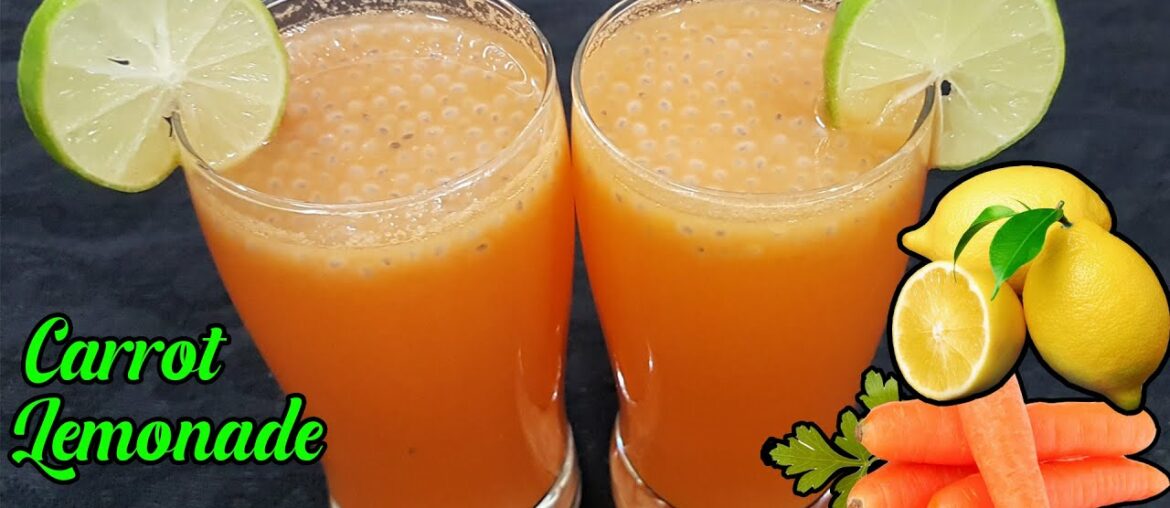 CARROT LEMONADE||Nutritious Carrot Lemonade||Refreshing Carrot Lemonade which contains A&C VITAMINS.