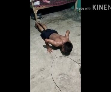 Home exercise/ keep our immune system strong.