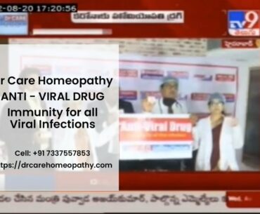 Dr Care Homeopathy Anti - Viral Drug | Immunity For all Viral Infections | Dr. A.M Reddy